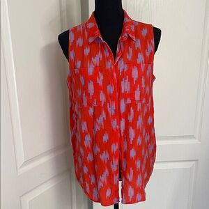 Wildfang sleeveless top size S longline summer beach vacation cruise
